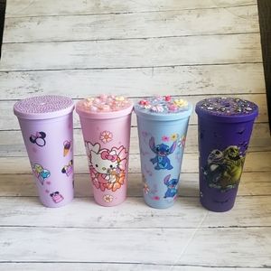 X1 acrylic custom made plastic tumbler 24oz